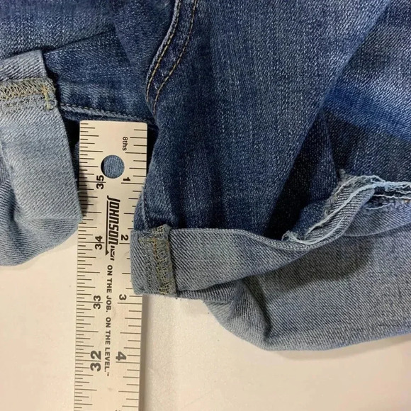 Paige Women's Jimmy Jimmy Stretch‎ Distressed Cutoff Shorts in Ares Dest Size 31 - Picture 13 of 13